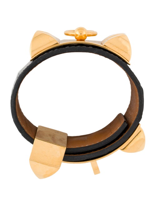 Hermès Alligator Collier de Chien Wrap Bracelet