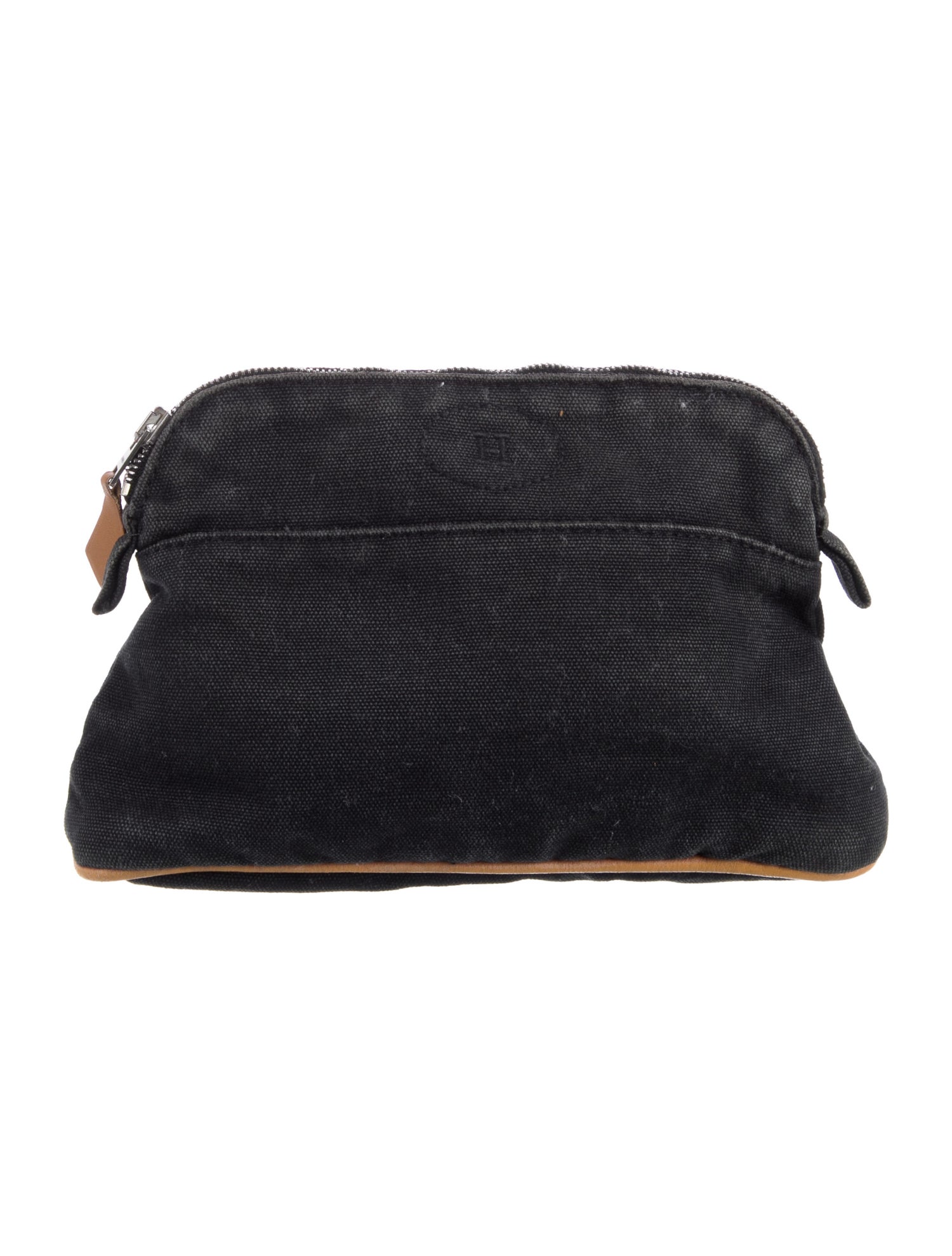 Hermès Toile Mini Bolide Cosmetic Pouch