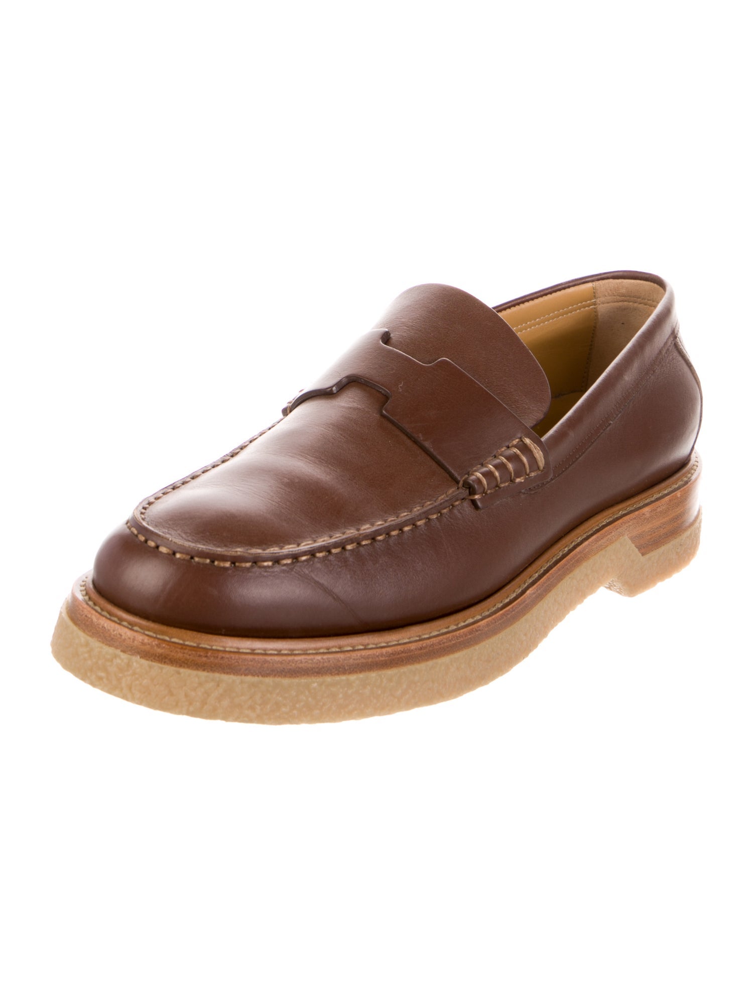Hermès 2021 Leather Loafers