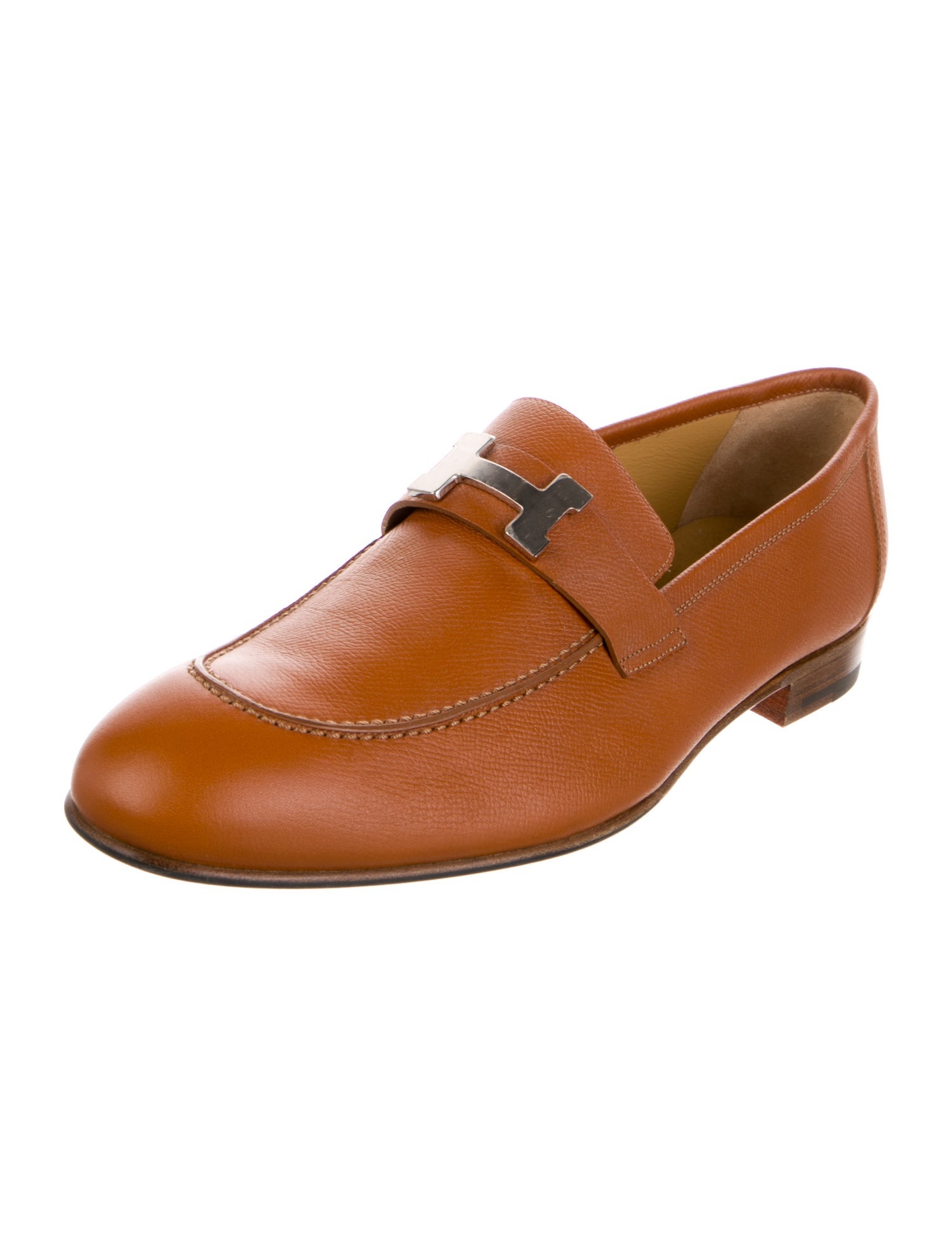 Hermès Leather Dress Loafers