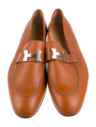 Hermès Leather Dress Loafers