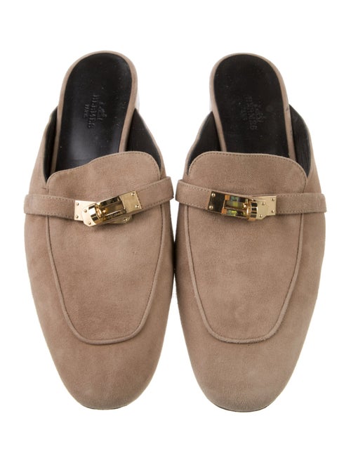 Hermès Oz Suede Mules