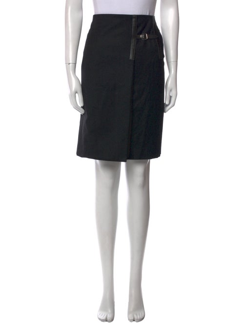 Hermès Virgin Wool Knee-Length Skirt