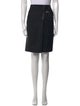 Hermès Virgin Wool Knee-Length Skirt