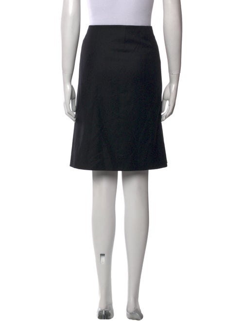 Hermès Virgin Wool Knee-Length Skirt
