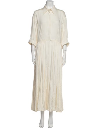 Hermès Silk Long Dress