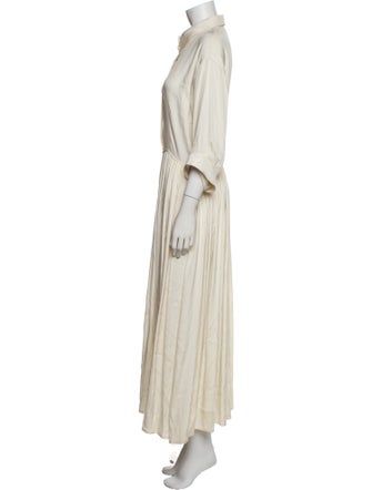 Hermès Silk Long Dress