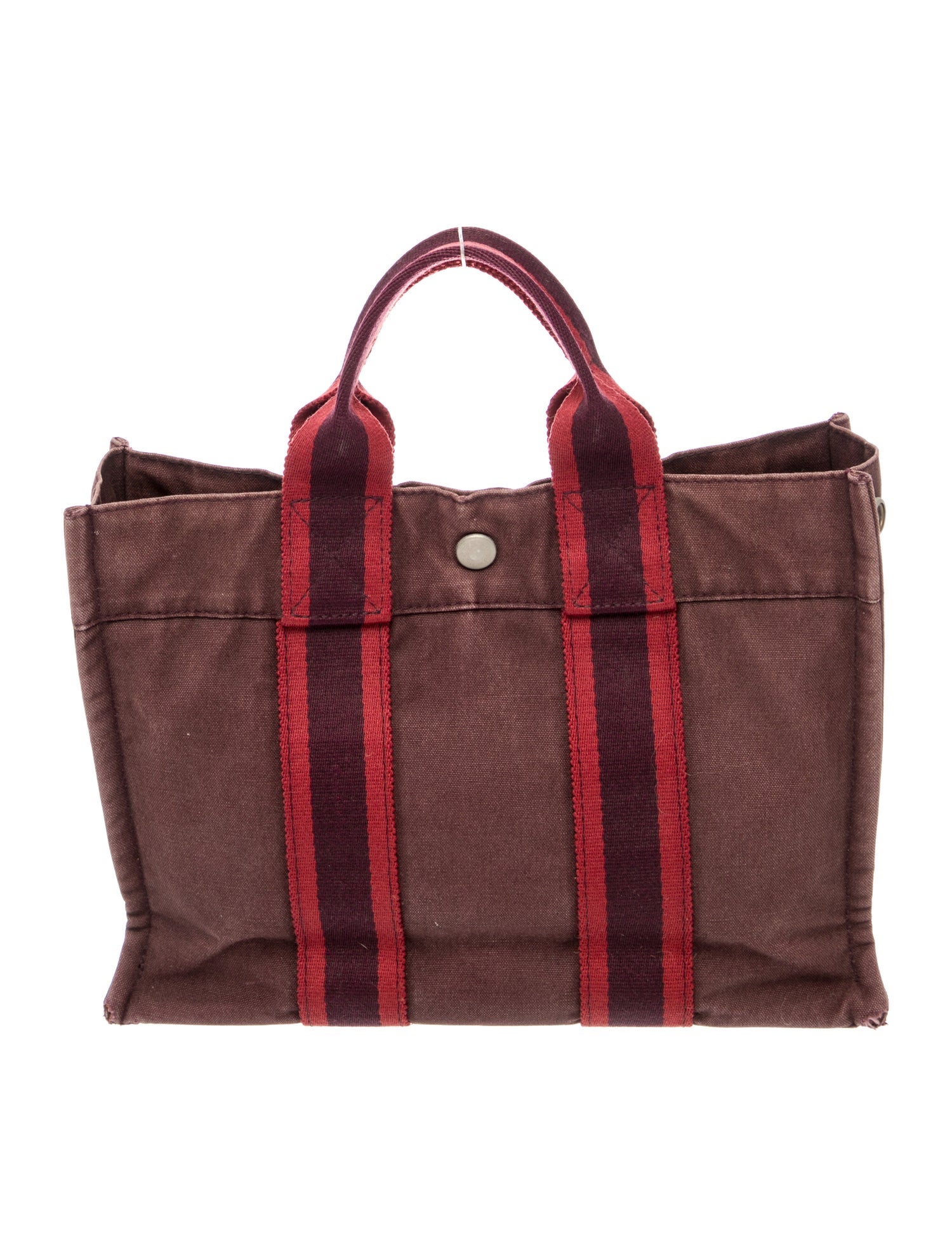 Hermès Toile Fourre-Tout PM