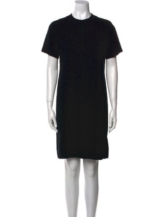 Hermès Virgin Wool Knee-Length Dress