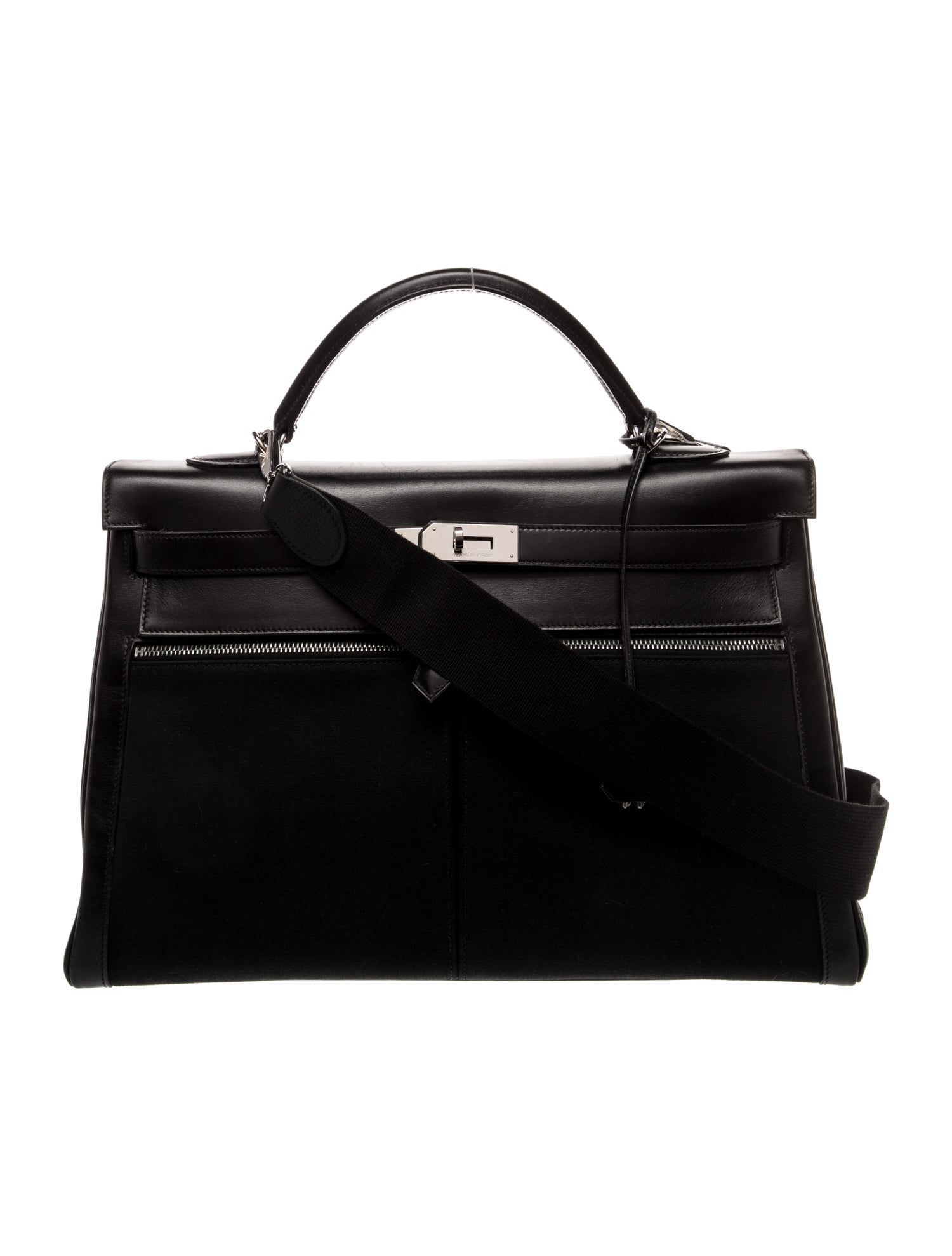 Hermès Box & Toile Kelly Lakis 40