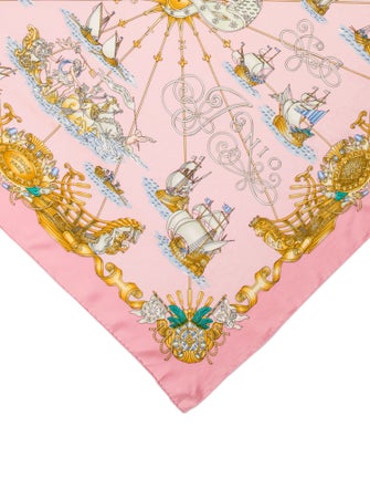 Hermès Voiles De Lumiere Silk Scarf