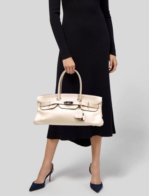 Hermès 2007 Clemence JPG Shoulder Birkin 42