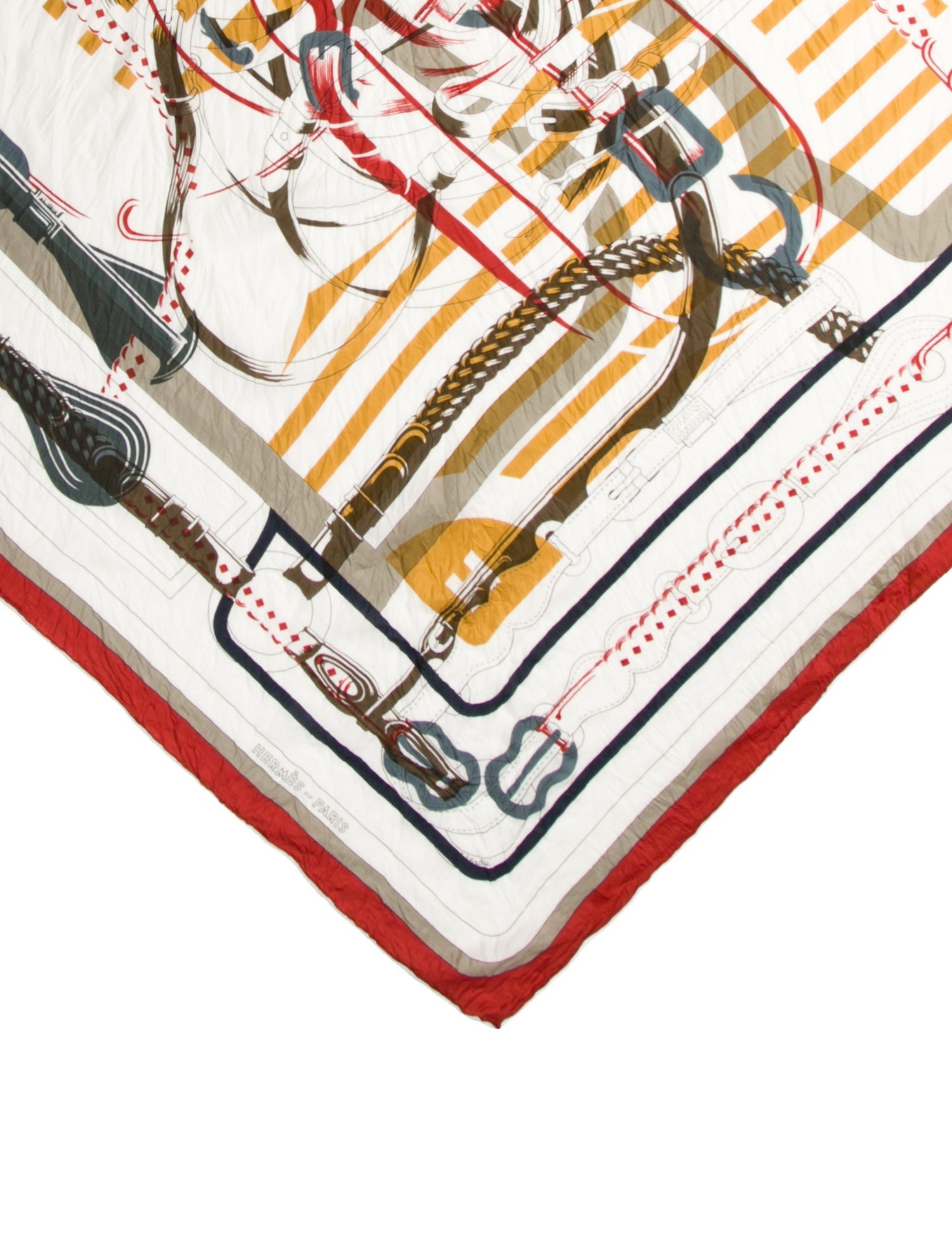 Hermès Abstract Scarf