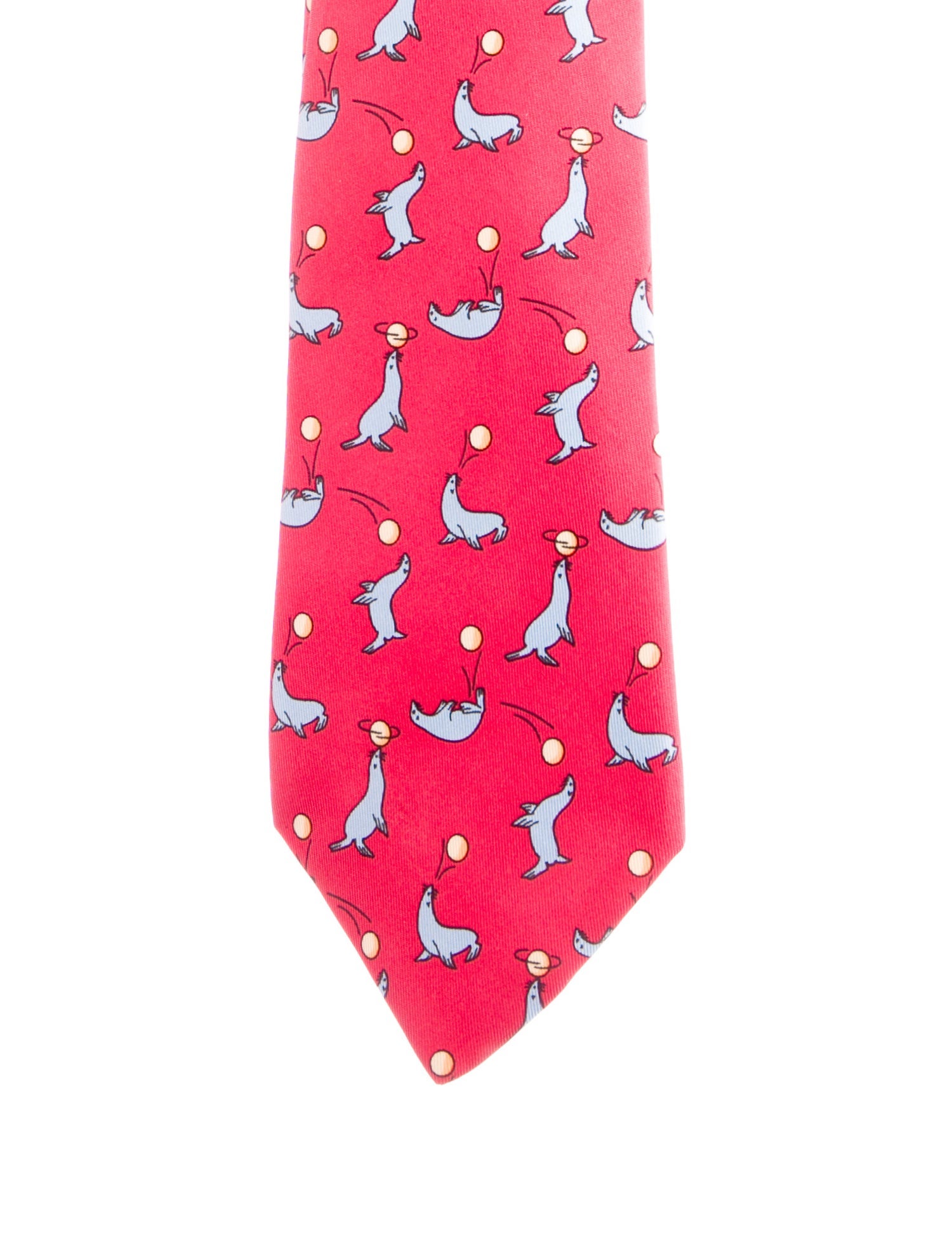Hermès Patterned Tie