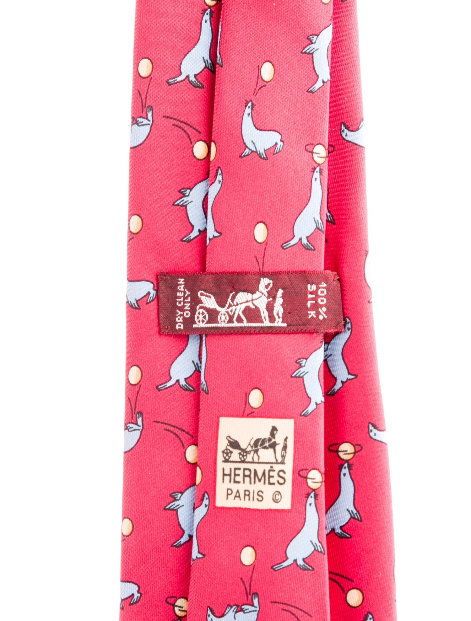 Hermès Patterned Tie