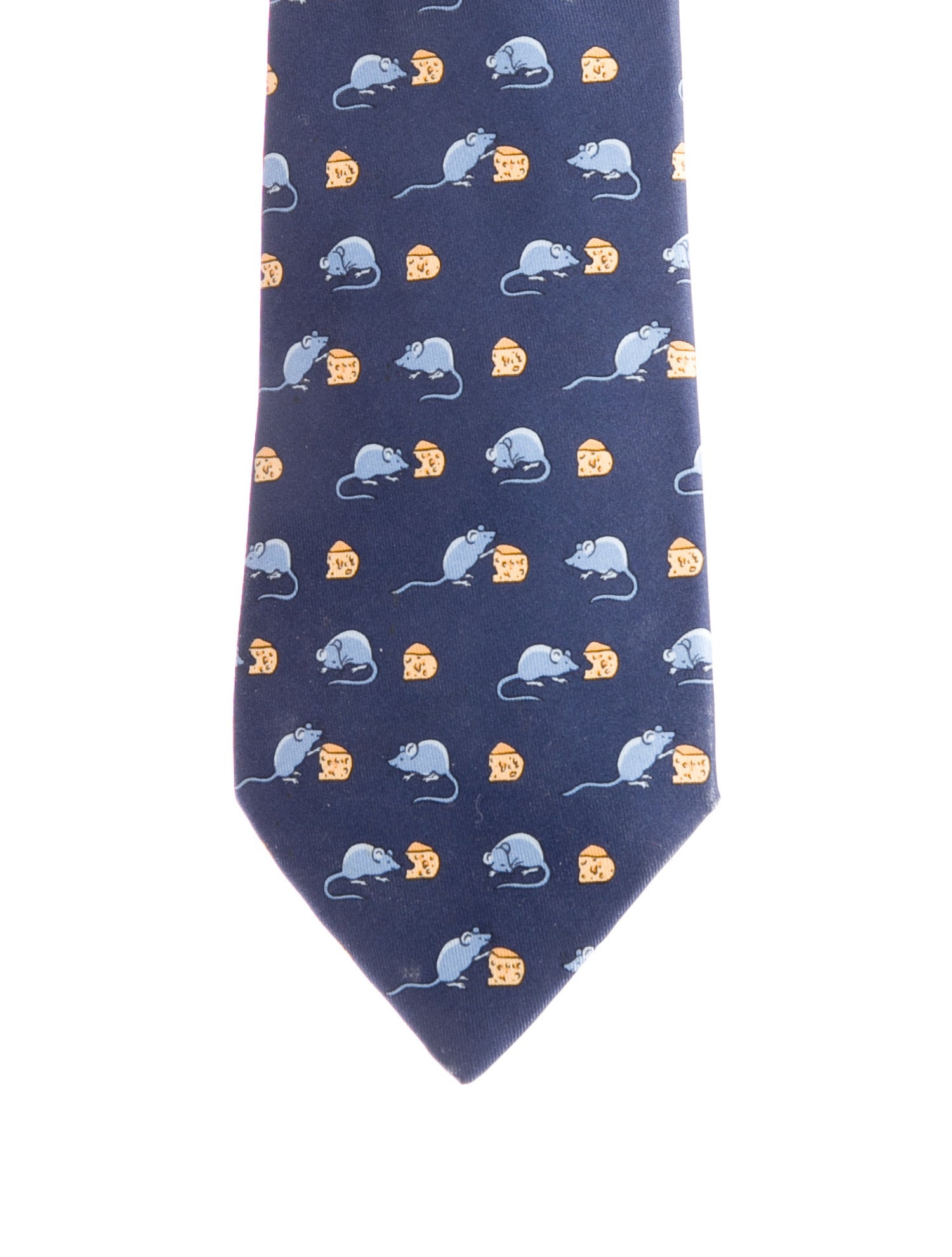 Hermès Patterned Tie