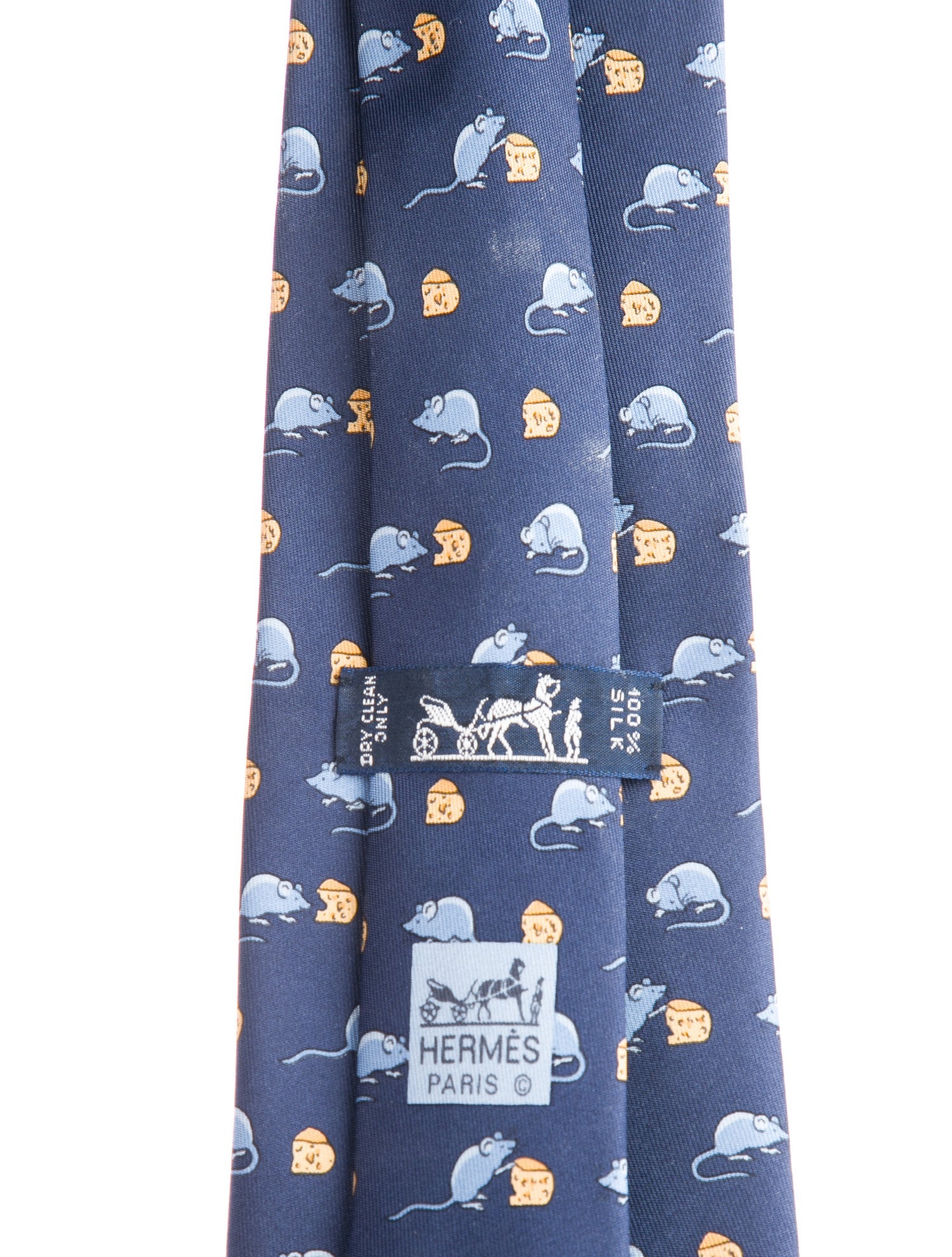 Hermès Patterned Tie