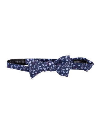 Hermès Pattern Print Bow Tie