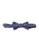 Hermès Pattern Print Bow Tie