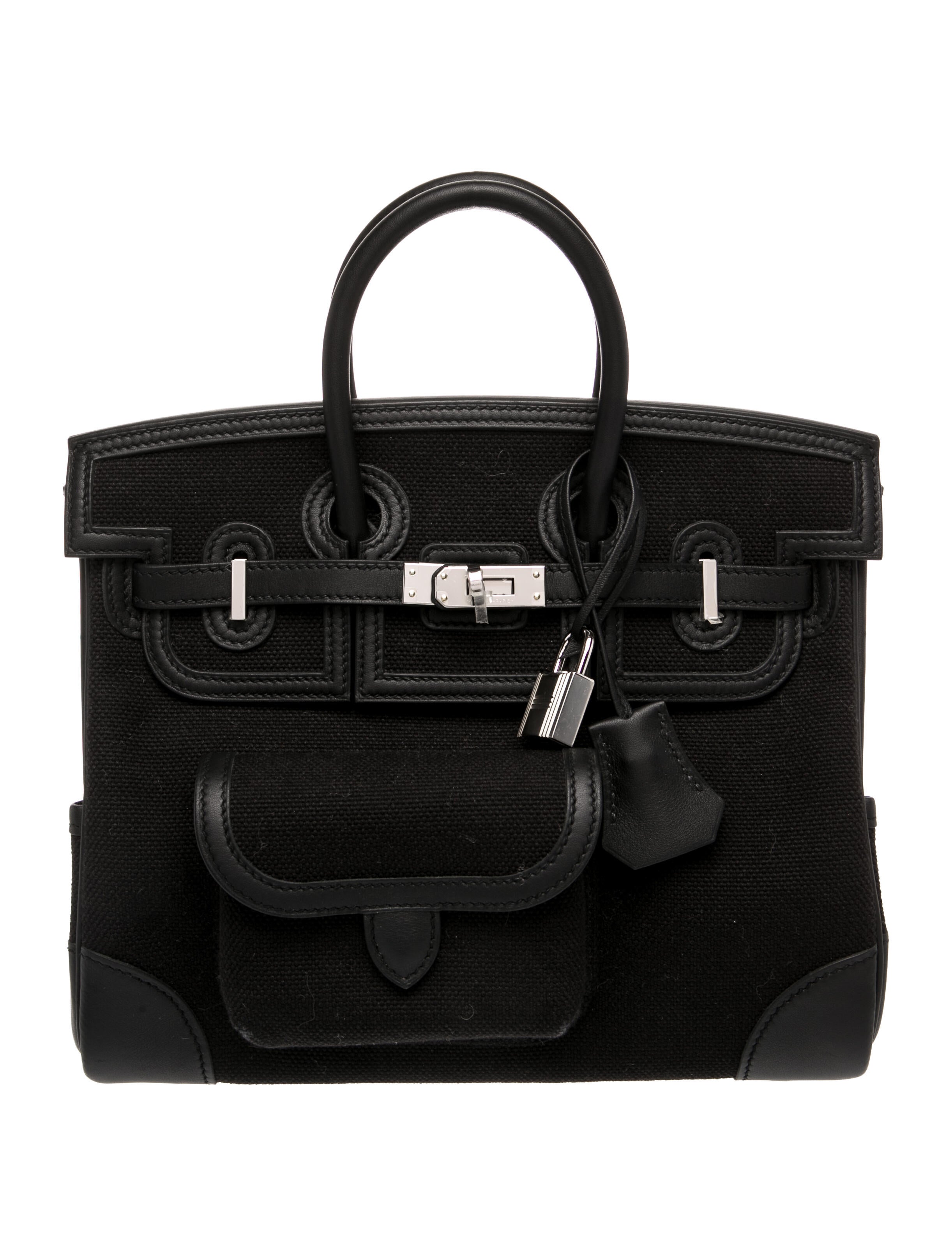 Hermès Toile Goeland & Swift Cargo Birkin 25 w/Tags