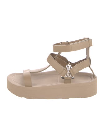 Hermès Enid Leather Gladiator Sandals