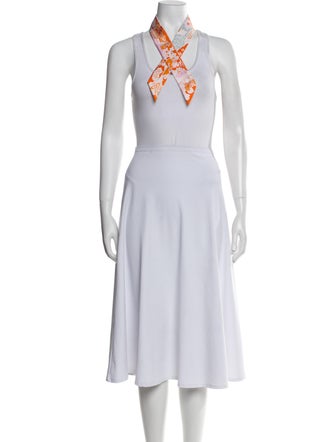 Hermès Bingata Silk Twilly Scarf