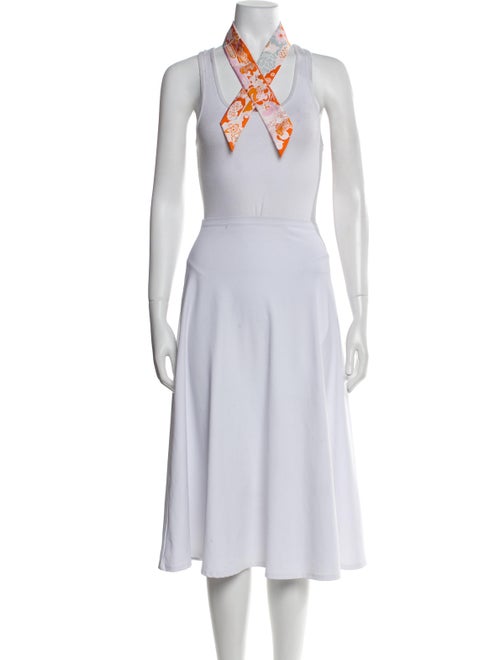 Hermès Bingata Silk Twilly Scarf