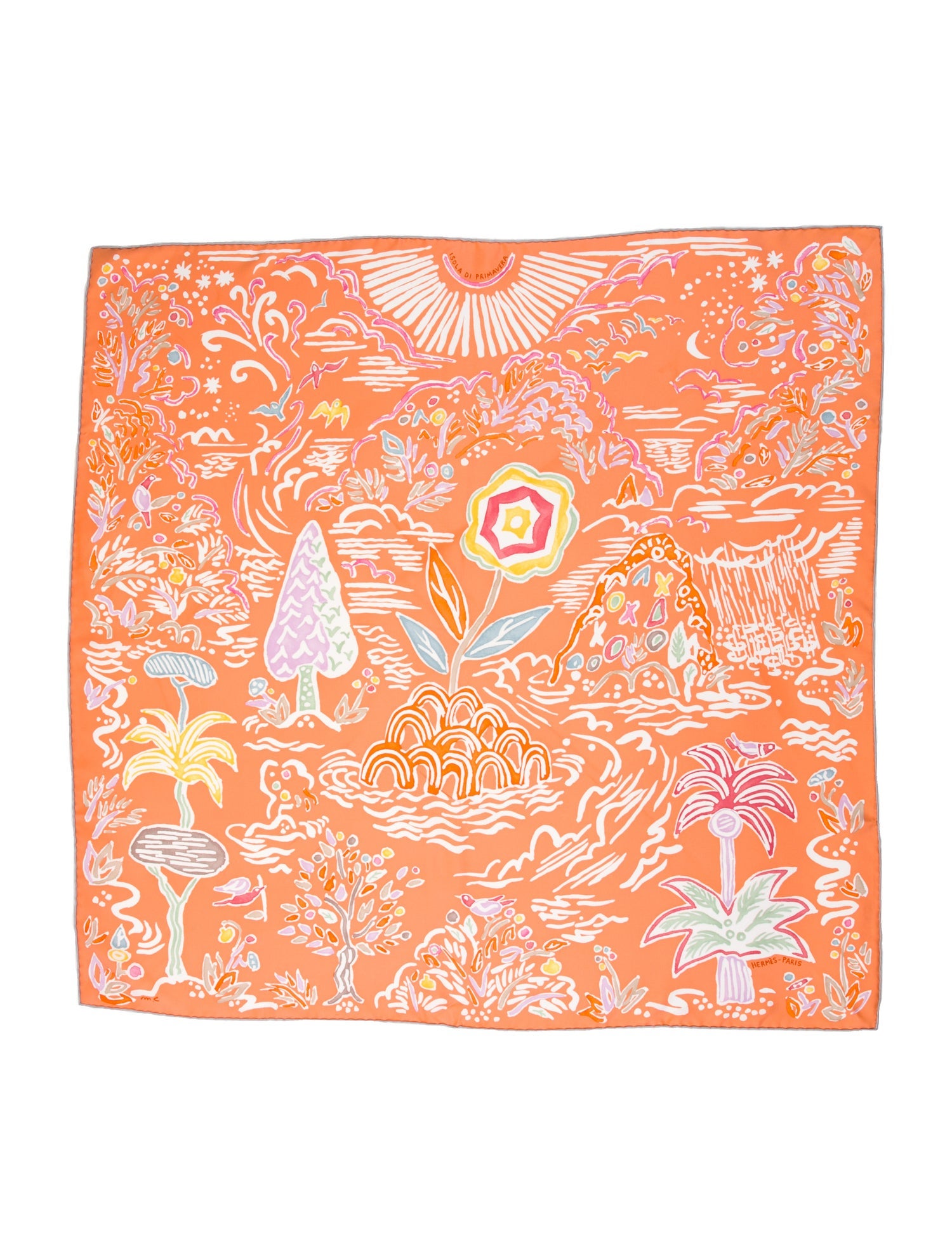Hermès Silk Scarf