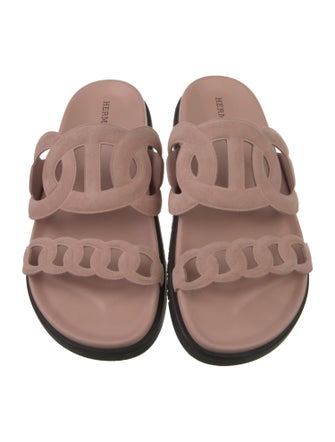 Hermès Extra Chaîne d'Ancre Insignia Slides