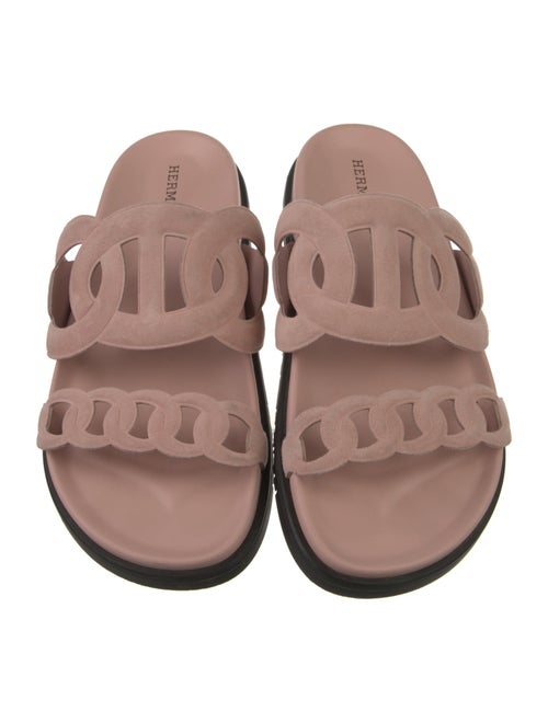 Hermès Extra Chaîne d'Ancre Insignia Slides