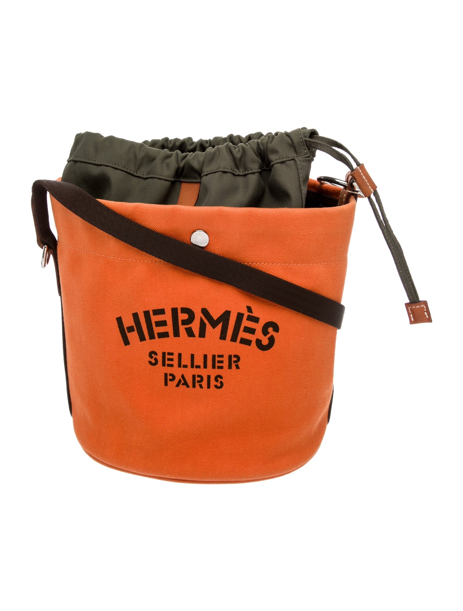 Hermès Toile Sac De Pansage Grooming Bag