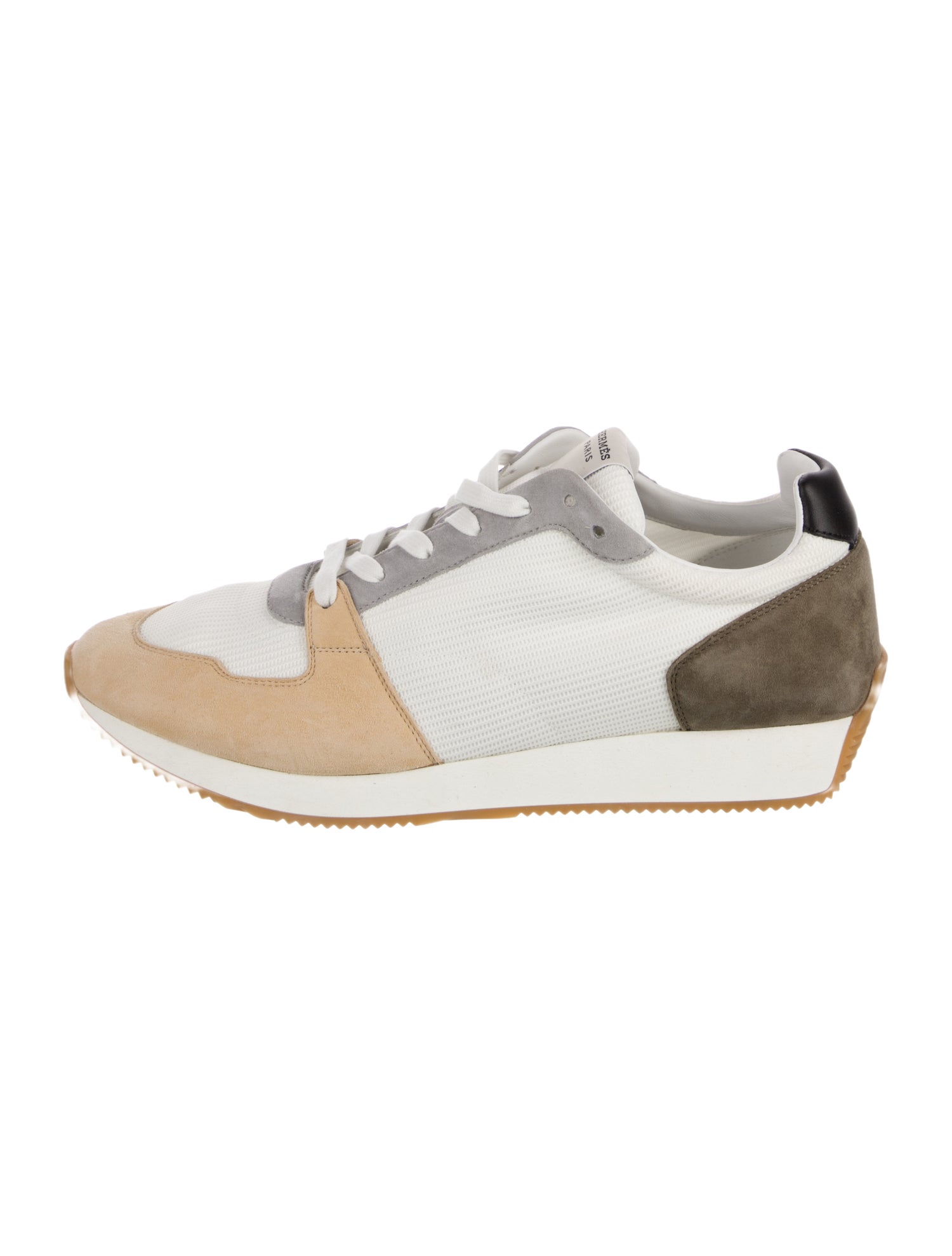 Hermès 2022 Colorblock Pattern Sneakers