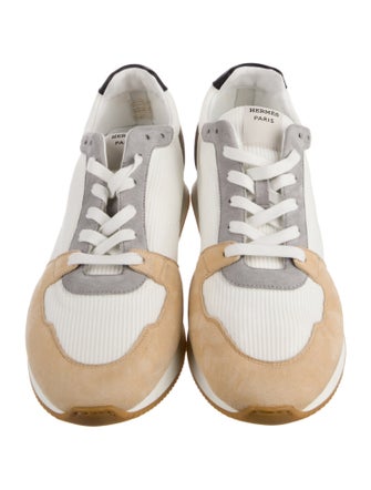 Hermès 2022 Colorblock Pattern Sneakers