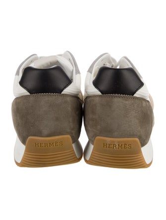 Hermès 2022 Colorblock Pattern Sneakers