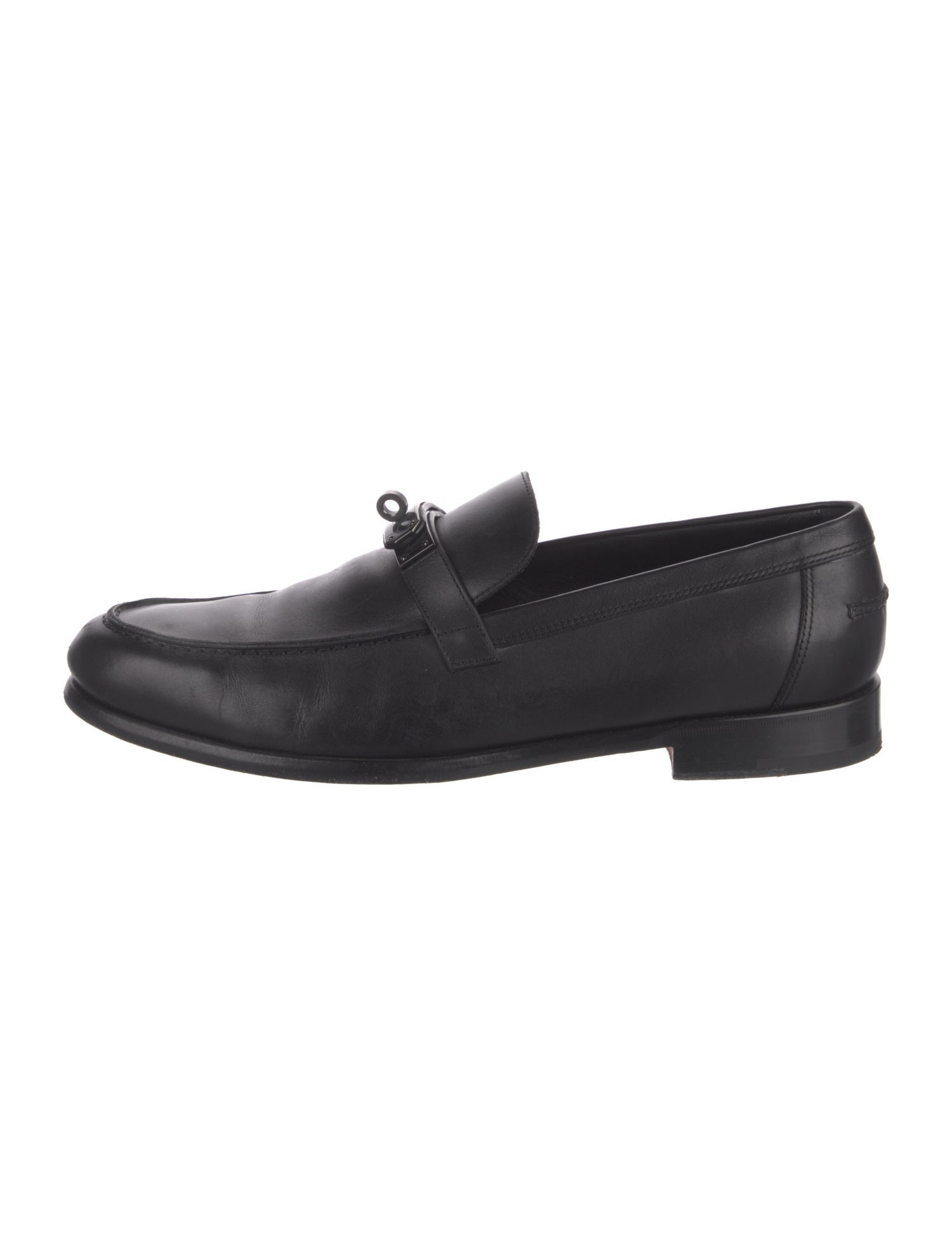 Hermès Destin Calfskin Dress Loafers