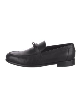 Hermès Destin Calfskin Dress Loafers