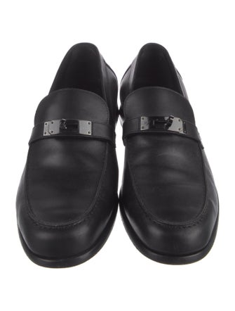 Hermès Destin Calfskin Dress Loafers