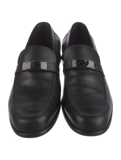 Hermès Destin Calfskin Dress Loafers
