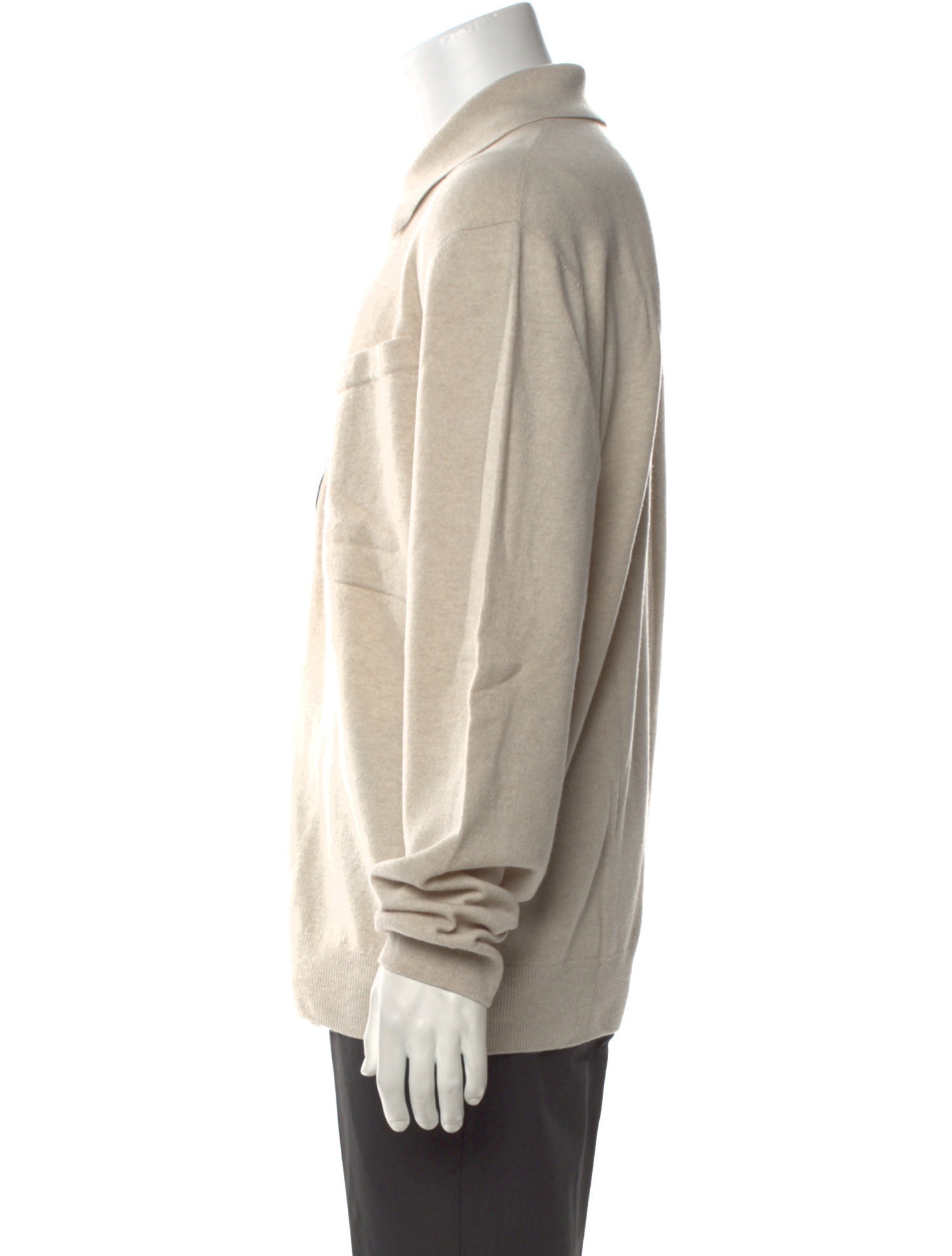 Hermès Wool Turtleneck Polo Sweater