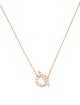 Hermès 18K Diamond Finesse Pendant Necklace