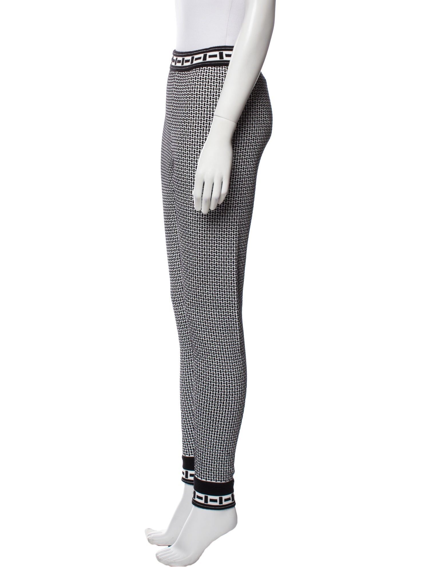 Hermès Wool Skinny Leg Pants