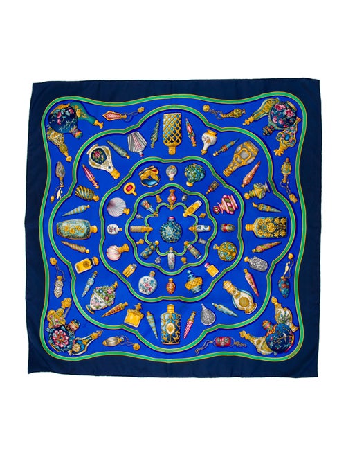 Hermès Qu'importe Le Flacon Silk Scarf