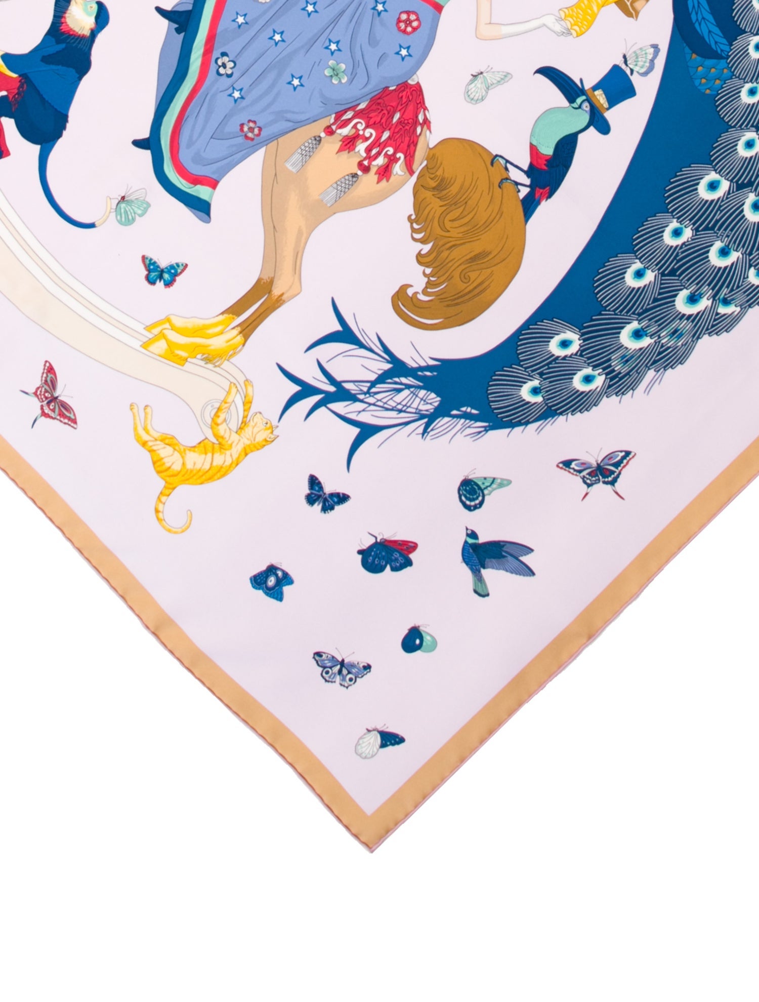 Hermès Hermes Story Silk Scarf