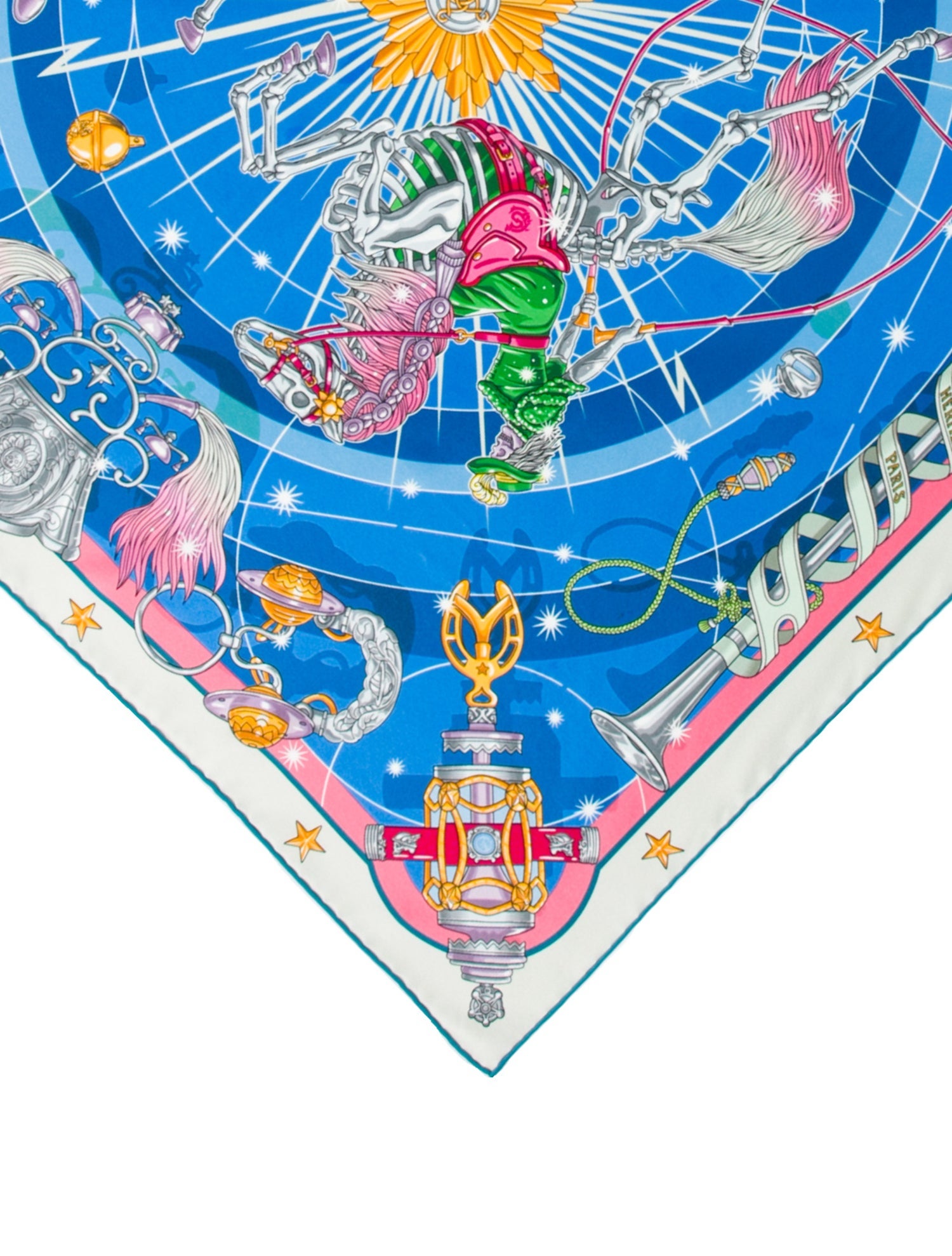 Hermès Chorus Stellarum Silk Scarf