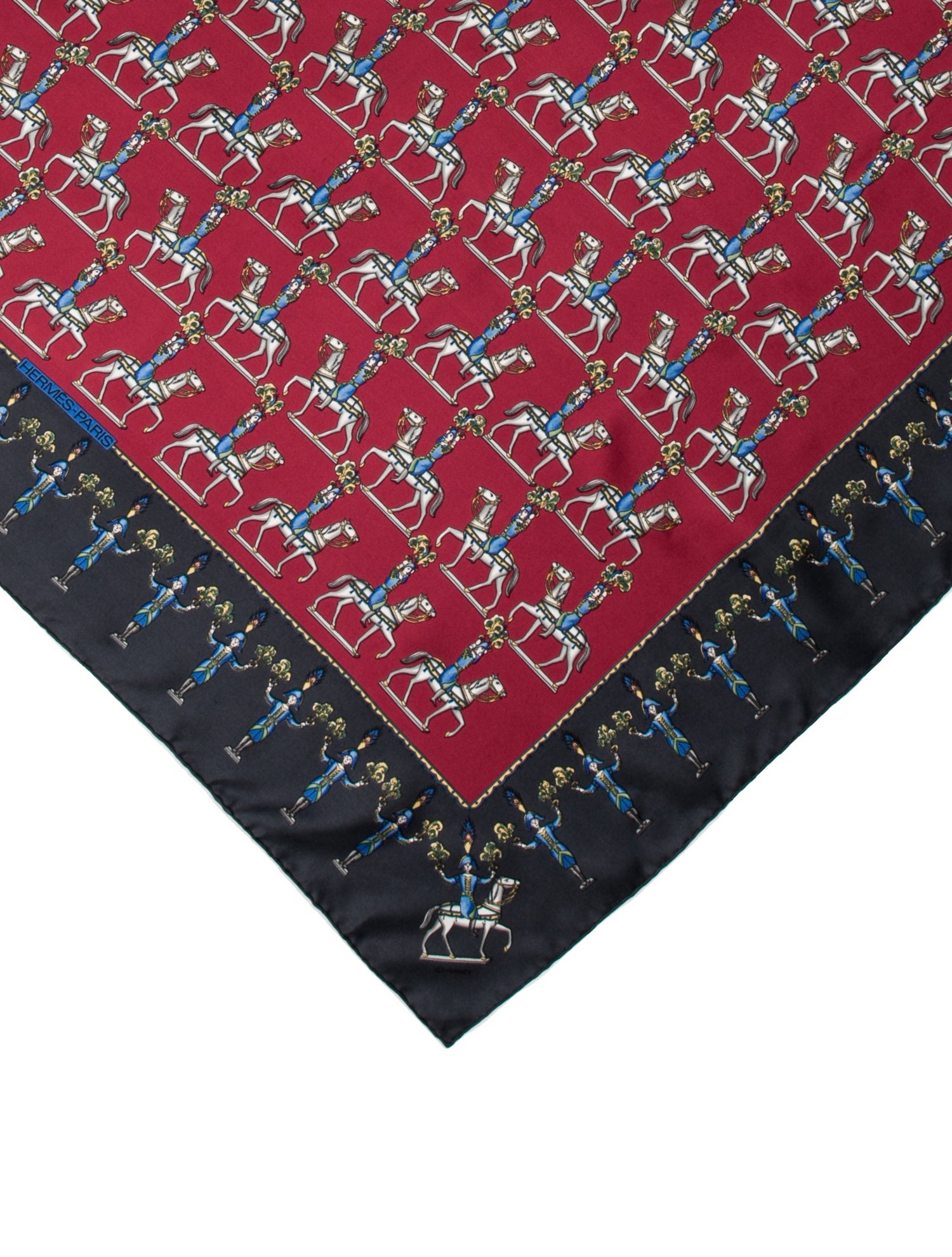 Hermès Les Artificers Silk Scarf