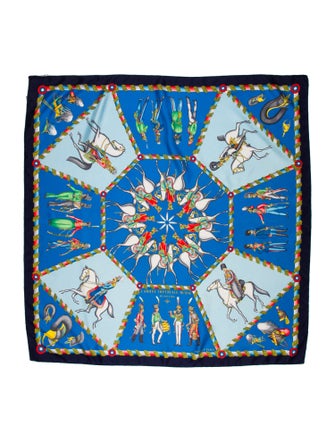 Hermès L'Armee Imperiale Russe de 1816 A 1916 Silk Scarf