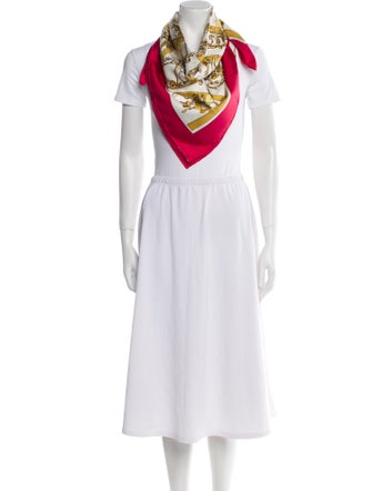 Hermès Mors et Filets Silk Scarf