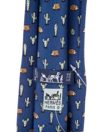 Hermès Silk Tie