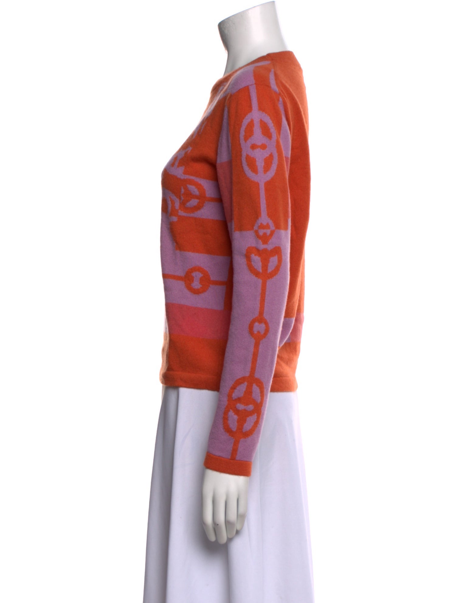 Hermès Cashmere Printed Sweatshirt