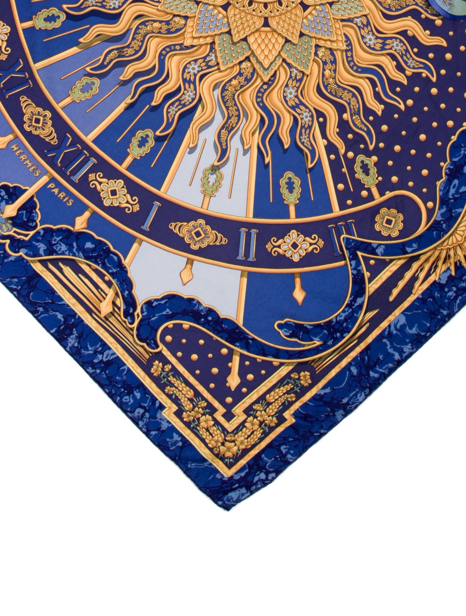 Hermès Carpe Diem Silk Scarf